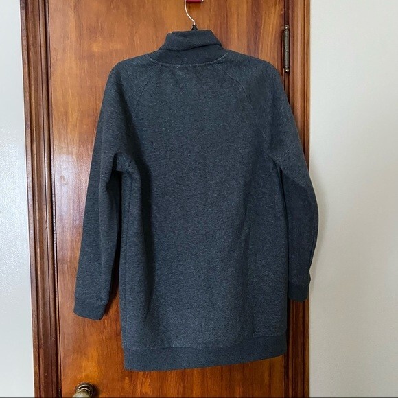 Lovers and Friends Dress Charcoal Dark Gray Turtleneck Sweatshirt Small NWT - Picture 12 of 12